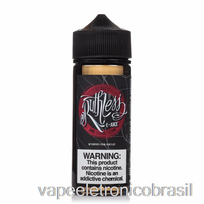 Vape Eletrônico Ez Duz It - Vapor Implacável - 120ml 3mg
